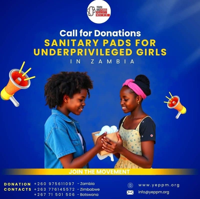 Ending Period Poverty in Zambia: Join the Pad Drive